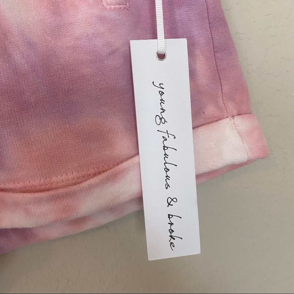 NWT Young Fabulous & Broke Tie Dye Shorts - Picture 2 of 6